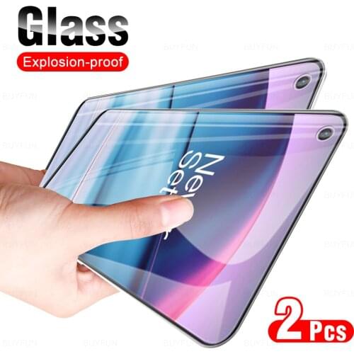 2Pcs Full Cover Protective Glass For OnePlus Nord CE 5G Phone Glas Screen Protector Film For One+ One Plus Core Edition 1+ 6.43"
