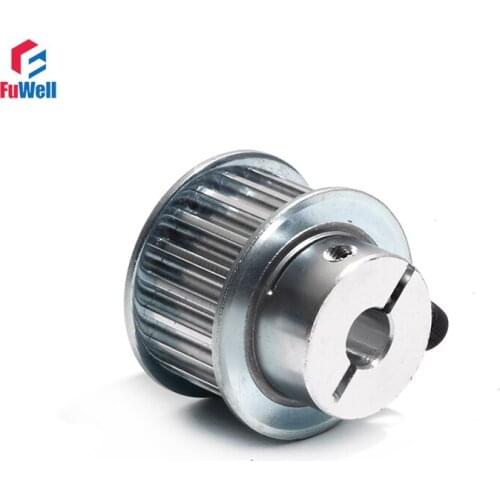 Clamp Type Timing Pulley HTD5M 18T 16mm Belt Width Transmission Belt Pulleys 5/6/6.35/7/8/10mm 18Teeth Gear Toothed Pulley