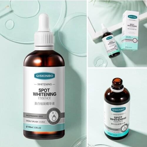 100ml Whitening Niacinamide Face Serum Lighten Spots Brightening Facial Skin Fade Dark Spots Remove Freckle Speckle Care