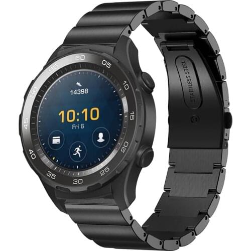20mm luxury Stainless steel Wristband for Huawei Watch 2 Strap Bracelet Metal Watch Band for Huawei Accessories Quick Release