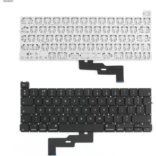 UK Layout New Replacement Keyboard for Apple Macbook Pro A2289 13" Laptop Big Enter Key for Backlit