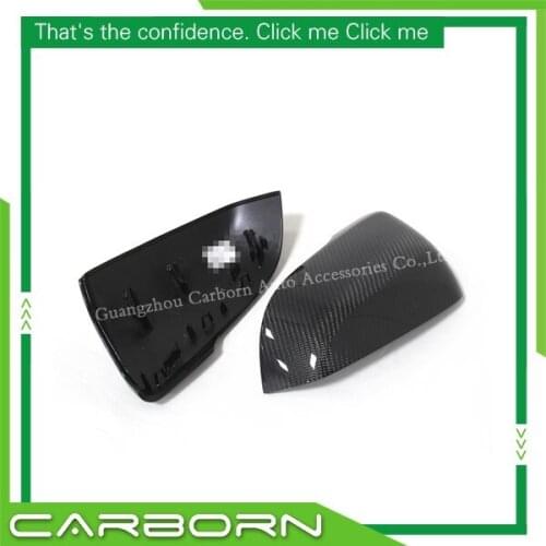 For BMW 2 Series Tourer F45 F46 2014-ON Replacement Type Carbon Fiber Body Side Rear View Mirror Cover