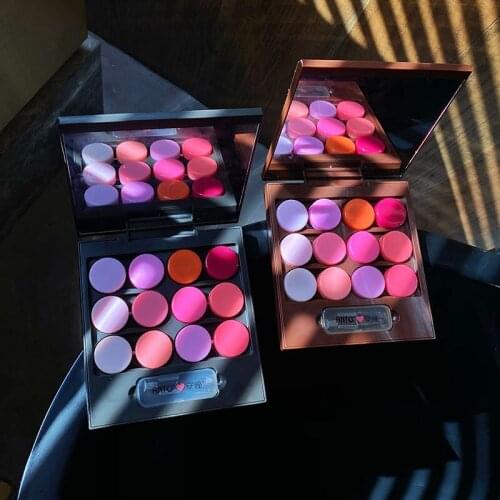 Women Beauty Contact Lens Cosmetic Contact Box Eyeshadow Tray Multi-grid Storage Box 6 Pairs Companion Bouble Contact Lens Box