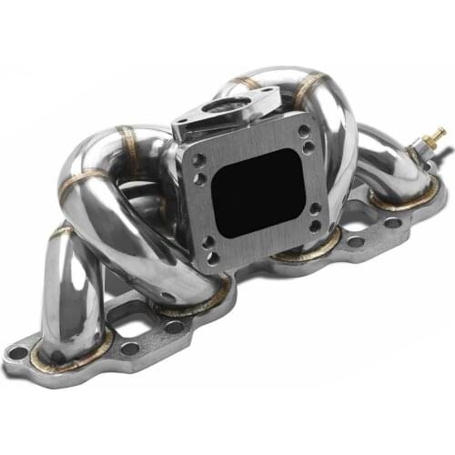Stainless Steel Exhaust Turbo Manifold fit for Niss*an 89-98 TOP-Mount SR20det T25/T28