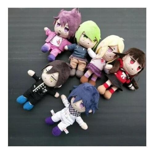 NEW Anime Danganronpa V3 Dangan Ronpa Oma Kokichi Plush toy doll keychains cosplay props gifts