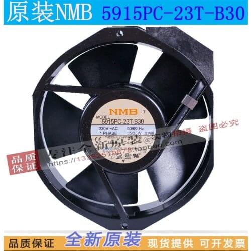 NEW NMB-MAT NMB 5915PC-23T-B30 17238 AC230V frequency UPS cooling fan