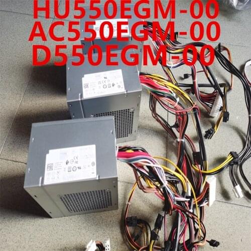 Almost New Original PSU For Dell T3630 T3640 R11 550W Switching Power Supply HU550EGM-00 0VMT9 HK650-12PP