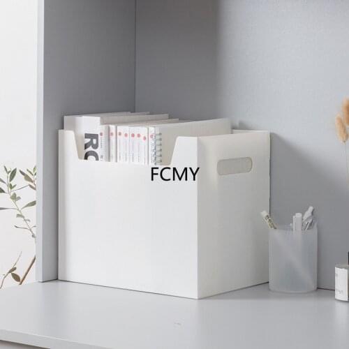 2021 Office Organizer Portable PP Books File Box Paper Holders Office Documents Desktop Organizer Kit Storage Boxes Stationery