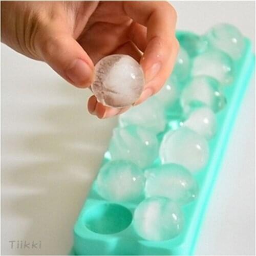 Plastic Molds Ice Tray Ice Molds Home Bar Party Use Round Ball Ice Cube Makers Kitchen DIY Ice Cream Moulds