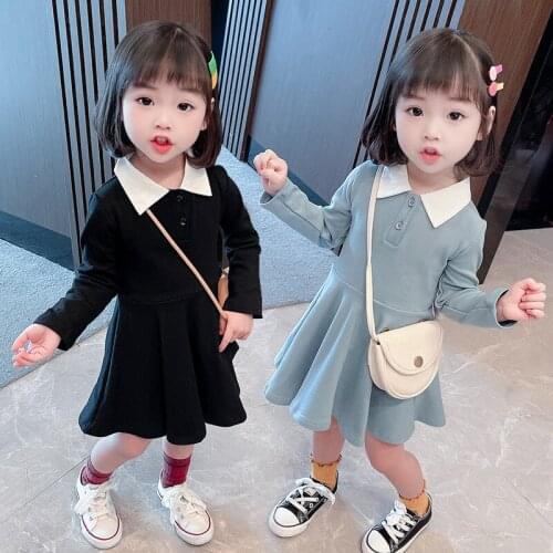 Girl Dress Kids Baby Gown 2021 Beautiful Spring Autumn Toddler Formal Party Outfits Sport Teenagers Dresses Cotton Children Clot
