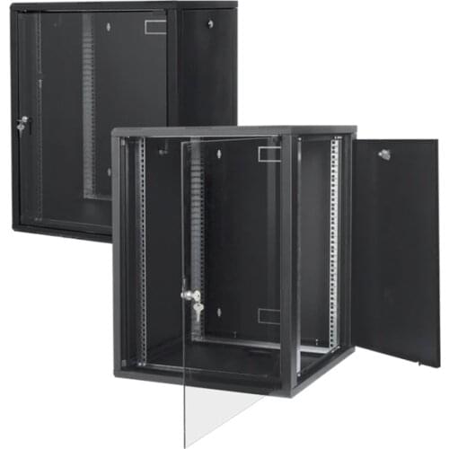 12U 19 '' 450mm Handy Series Wall Mount Rack Cabinet