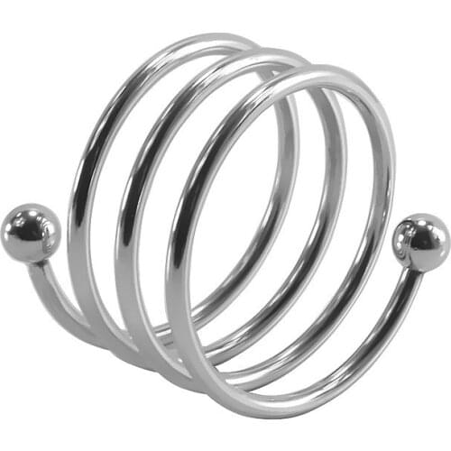 Stailnless steel metal strong erection penis lock sleeve cock Ring ball stretcher male delay ejaculation condom extender Sex Toy