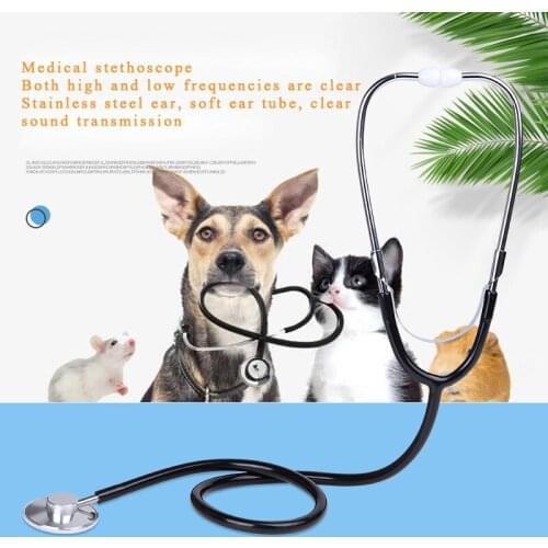 Stethoscope, medical earpiece, double-headed household listening fetal heart, children, pregnant women, dogs and cats