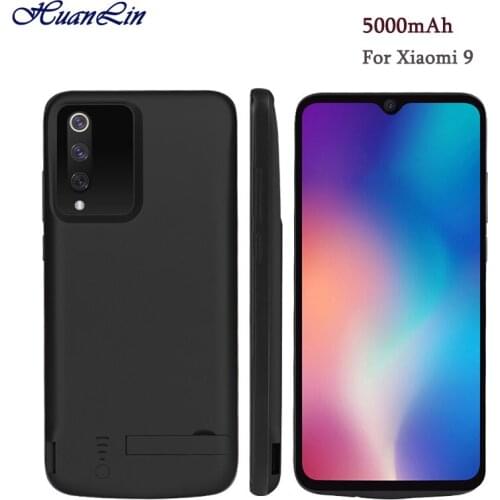 High Quality Portable Extend Power Bank Battery Charger Case 5000mah For Xiaomi 9 Case Cover