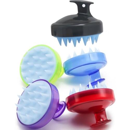 Shampoo Scalp Head Shower Massage Massager Cleaning Scrub Hair Brush Comb 1PC