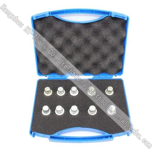 10pcs Wheel Nut Removal Socket Set For VW AUDI