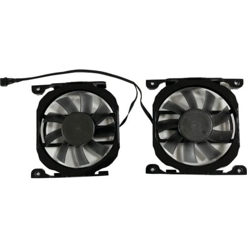 2pcs/set CF-12815B/S GPU Card Cooler Fan For INNO3D GeForce GTX 1070Ti X2 V2 GTX 1070 V4 GTX 750TI GTX 750 GTX 660 graphics card