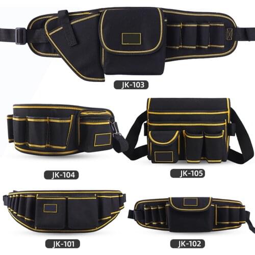 5 Types Adjustable Waist Bag Multi-function Tool Pocket Pouch Electrician Tool Pocket for Electrician Technician Car Mechanic