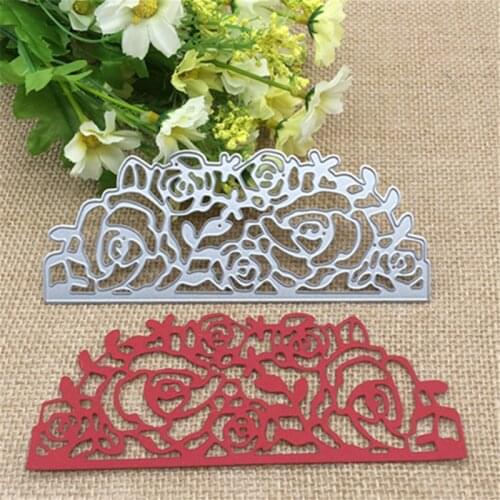 Lace edge flower Metal Cutting die keychain shaker Heart Paper Key Chain Scrapbook Paper Craft Card Punch Art Knife Cutter