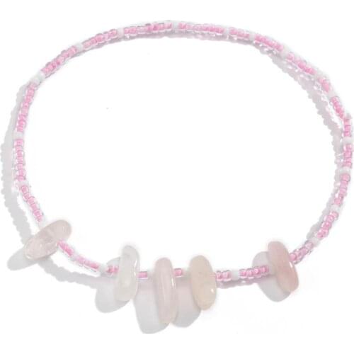 1pc Creative Bohemian Style Arm Chain Bead Bohemian Fashion Stone Arm Jewelry Armlet Bracelet Jewelry Accessories