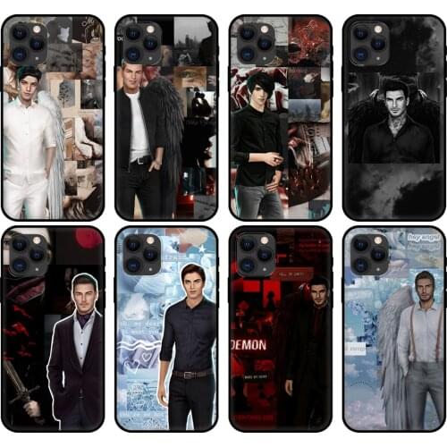 Black tpu case for iphone 5 5s se 2020 6 6s 7 8 plus x 10 XR XS 11 12 mini pro MAX back cover Romance Club game