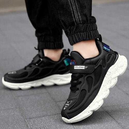 Blade Bottom Kids Running Shoes Boys Sneakers Spring Autumn Anti-Slippery Footwear Breathable Sport Shoes Girls Tenis Infantil