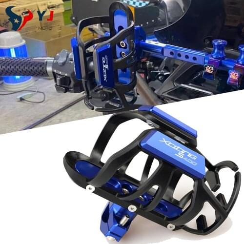 For KYMCO Xcitings400 Xciting S400 400S 2017 2018 2019 2020 Newest Motorcycle CNC Beverage Water Bottle Drink Cup Holder Mount