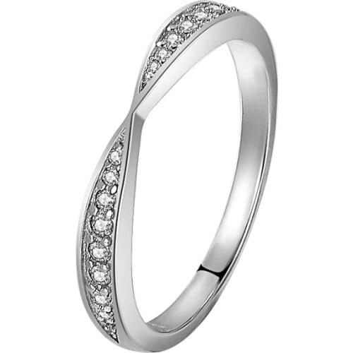 18k White Gold Rope Button Ring For Women AAA Zircon Simulation Diamond Wedding Engagement Ring Fine Jewelry Birthday Gift