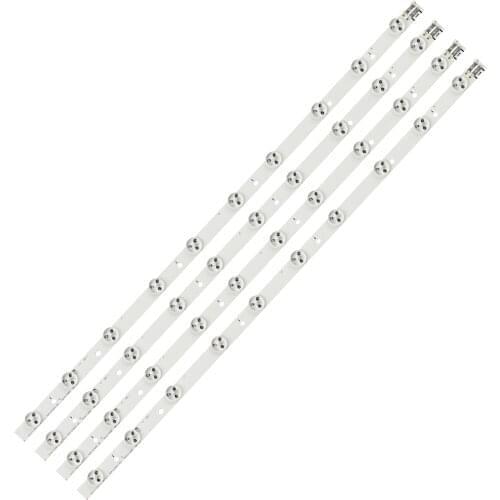 New kit) 4pcs 10LEDs 580mm LED backlight strip for UE32EH5000KX D1GE-320SC1-R3 R2 32F-3535LED-40EA BN96-24146A BN96-21485A