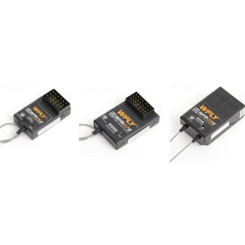 Feiying WFLY 2.4G Receiver WBUS WFR06S WFR07S WFR09S for 6CH 7CH 9CH Remote Control Model Quadcoptor