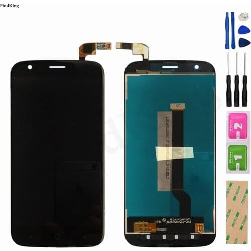 Tested LCD Display For ZTE Grand X3 Z959 LCD Display For ZTE Z959 LCD Assembly Touch Screen Digitizer Phone Replacement