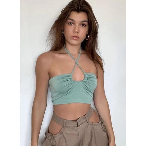 TOSSY Women's Crop Tops