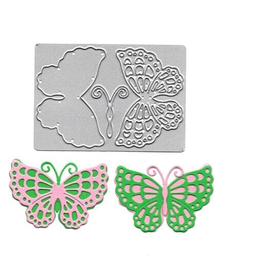 Scrapbook Dies New Butterfly Cutting Die Scrapbooking Album Decor Paper Card Making Embossing Metal Stencil Stamps And Dies 2021