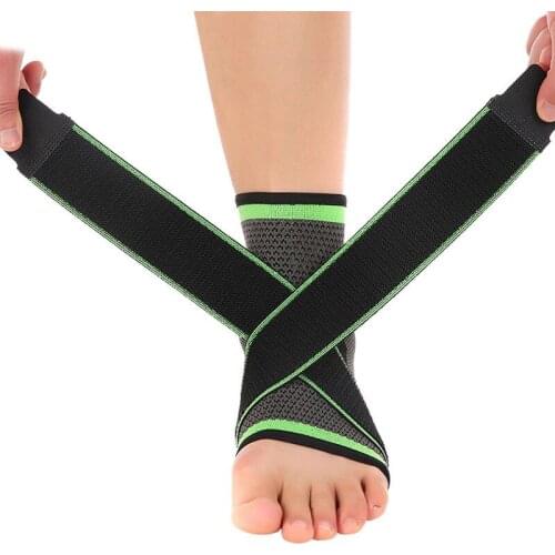 Ankle Support Protector Ankle Foot Support Bandage Tendon Strap Guard Protector Running Cycle Basketball Sports Socks Outdoor