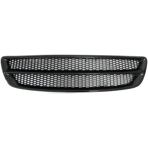 Car Accessories For Lexus GS300 S161 Carbon Fiber Front Grille Glossy Finish Bumper Grill Fibre Grills Mesh Kit Drift Tuning Set