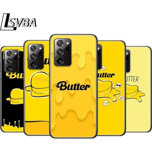 Butter Yellow Korea For Samsung A72 A52 A02 S A32 A12 A42 A51 A91 A81 A71 A41 A31 A21 S A11 A01 A03 Core UW Phone Case