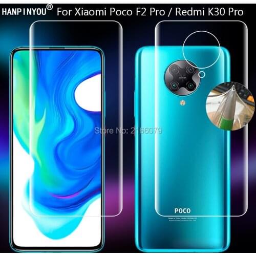 For Xiaomi Poco F2 M2 Pro Redmi K30 Pro Ultra Clear TPU / Matte Anti-Fingerprints Hydrogel Full Cover Soft Screen Protector Film