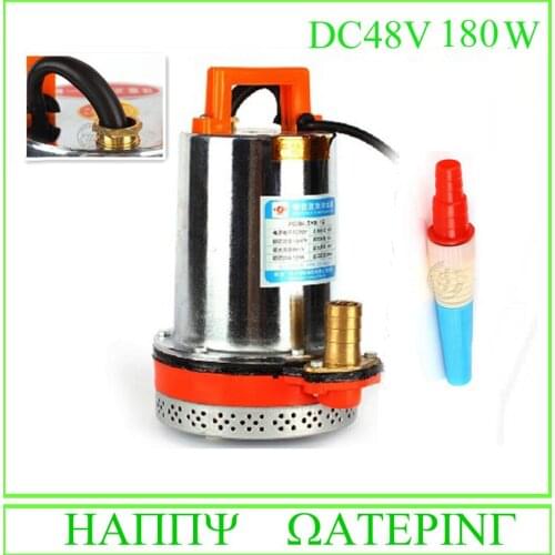 Deep Well DC48V Electric Submersible Solar Water Pump With Competitive Price/ Submersible Water Pump for Agricultura