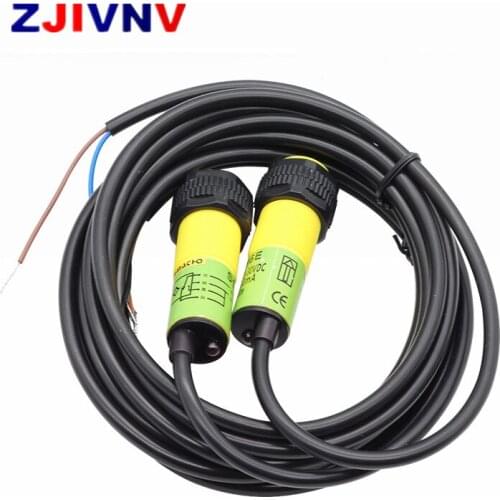 M18 Through Beam type photoelectric sensor distance 10m Special for car washing machine Anti water mist Super penetration