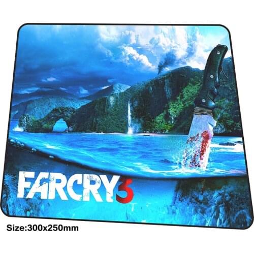Far cry mouse pad 300x250mm mousepads best gaming mousepad gamer cheapest large personalized mouse pads HD print keyboard pc pad