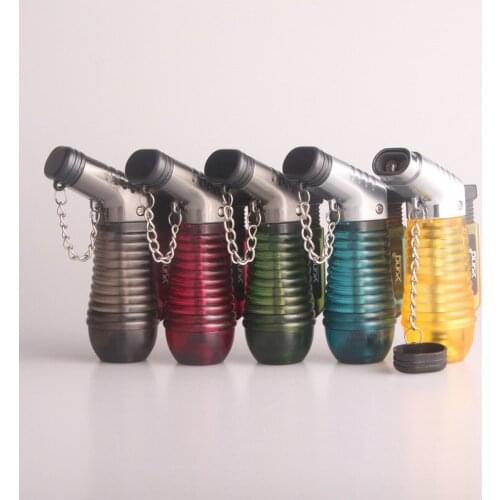 Inflatable Lighter Double Straight Small Spray Gun Welding Torch Lighter Briquets Et Accessoires Fumeurs Smoking Accessories