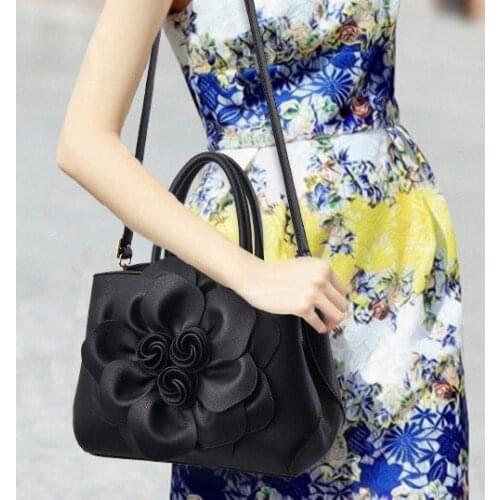 Newest Ladies Luxury Handbags Womens Brand Designer Three-Dimensional High Quality Flower Shoulder Bags Ladies Messenger Bags