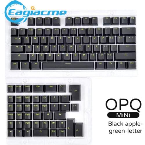 OEM 118Keys Mini Keycaps For Gaming Mechanical Keyboard Opaque Keycap ISO Layout EN Colorful Letters 61/64/68/71/78/82/84/87key