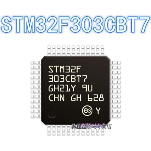 1PCS 100% new original authentic STM32F303CBT7 QFP-48 32F303CBT7 QFP48 32-bit microcontroller chip