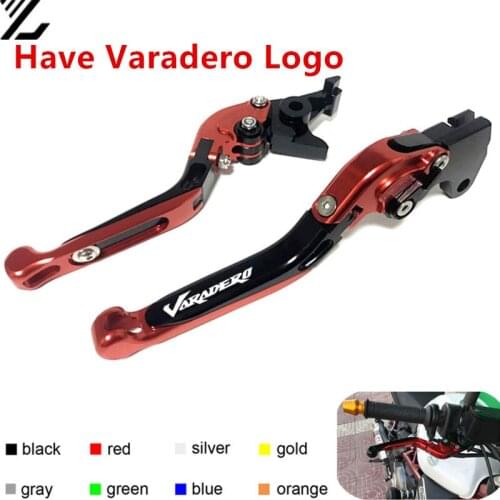 For Honda XL1000 Varadero ABS 1999-2013 XL125 2001-2003 Motorcycle CNC Brake Clutch Levers Adjustable Folding Extendable levers