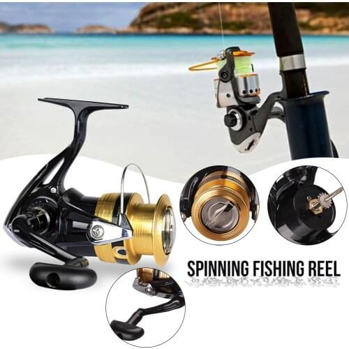 Fishing Reels Accessories Spinning Reel 2 Ball Bearings 5.3:1 High-Speed Gear Ratio Smooth Long Casting Powerful Fishing Tools