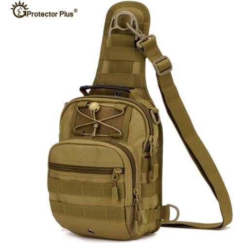 Tactical Sling Bag Men Camping Bags Military Backpack Camouflage Crossbody Bags Hiking Sling Chest Pack Fishing Bag