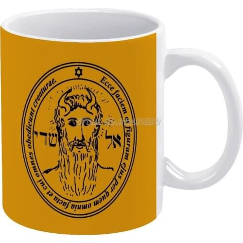 Talisman Of The Sun El Shaddai All Him Coffee Mugs High Fashion Luxury Pattern Ceramic Mug Custom Cup Mugs Coffee Cups Ceramic O