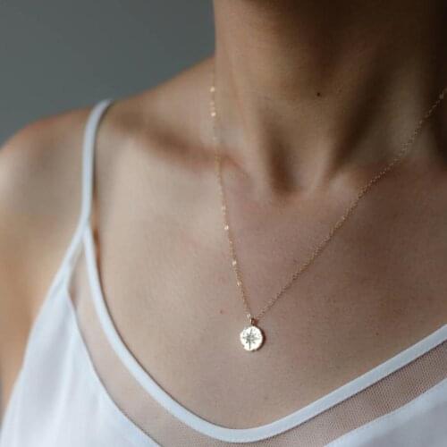 North Star Necklace women Polaris chain Gold color Necklaces Graduation Dainty Gift for Her Celestial Wanderlust fashion Jewerly