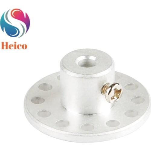 Aluminum Alloy Rigid Flange Shaft Coupling 4/6/8mm Motor Connector Shaft Axis Bearing Fittings for 58mm Omnidirectional Wheel